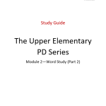 Upper_Elementary_M2 Study Guide
